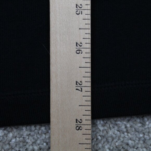 Banana Republic Sweatshirt Adult XL Black 1/4 Zip Mock Neck L/S Stretch Sweater - Picture 12 of 13